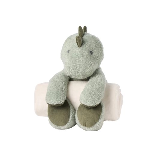 Dinosaur and blanket