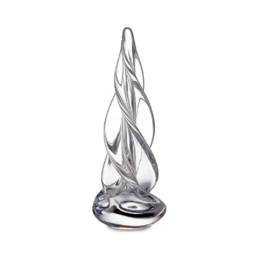 glass tree with spiral design