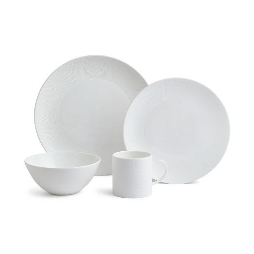 White place setting