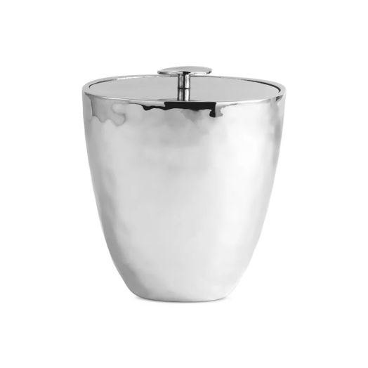 silver ice bucket