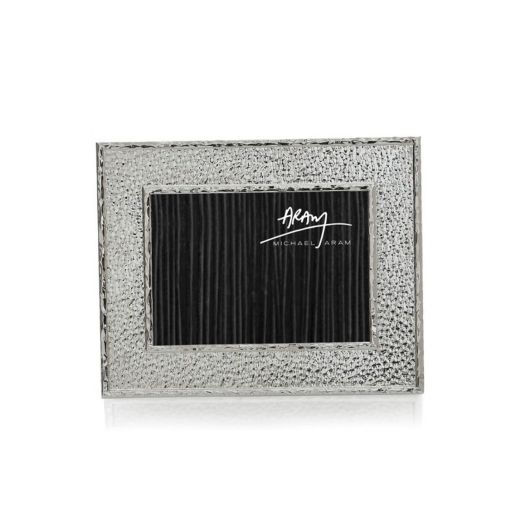 Nickel plate hammertone texture picture frame 