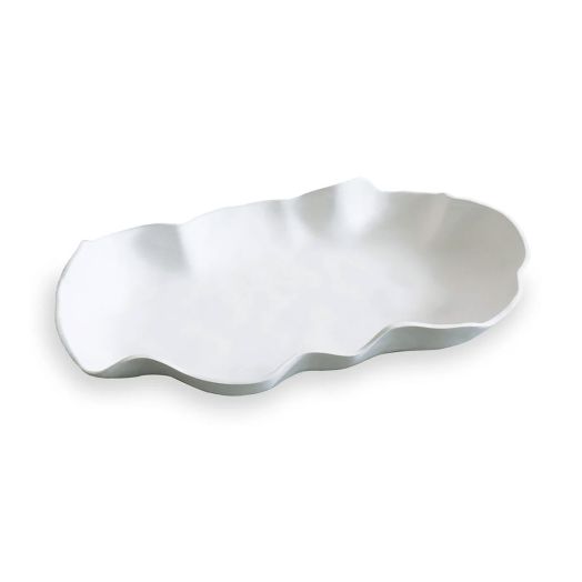 Large white platter