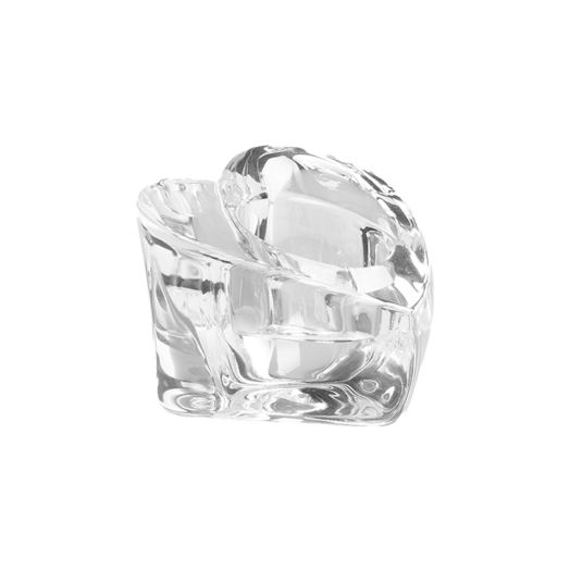 heart shaped crystal votive tealight holder