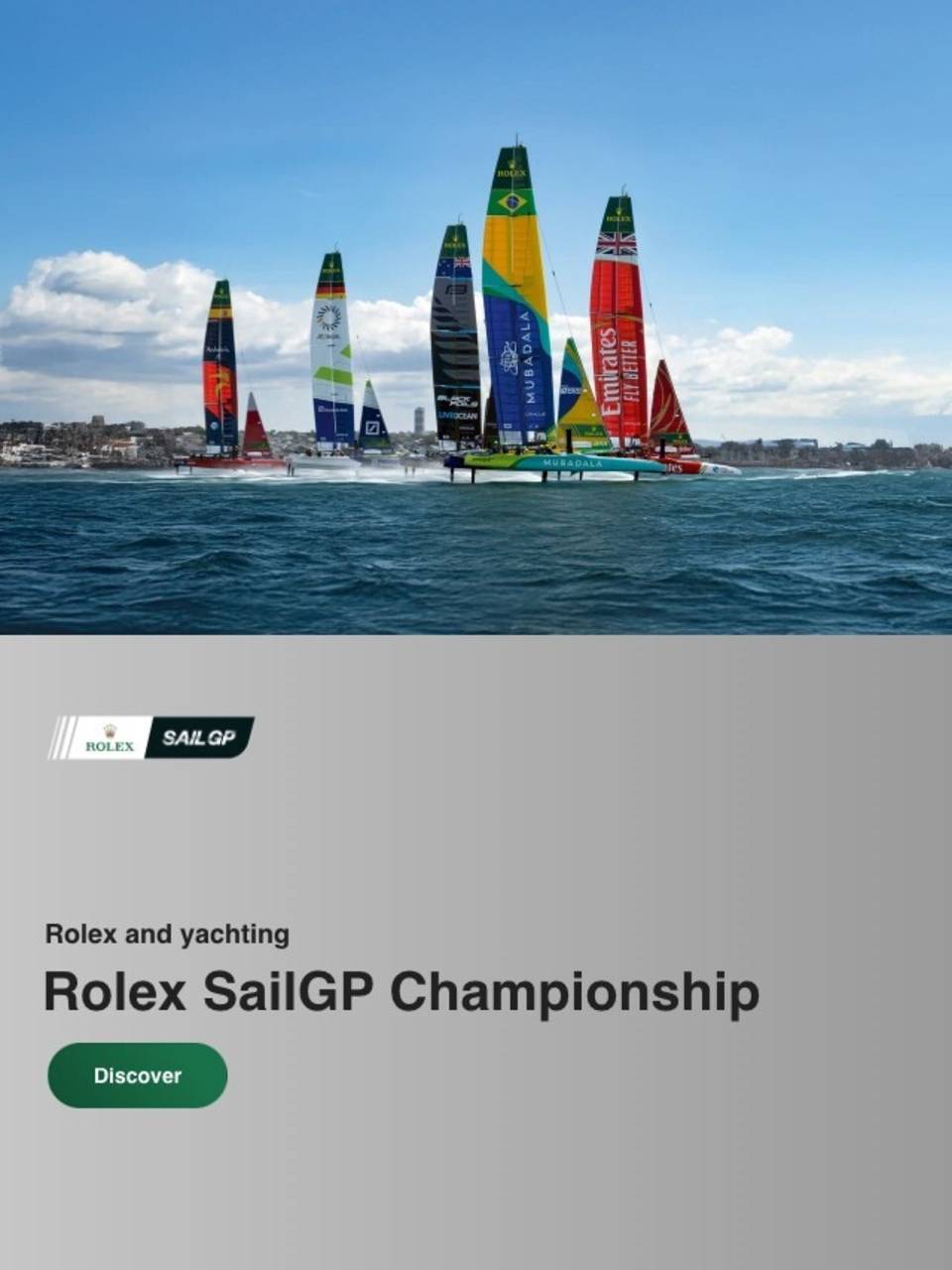 Rolex sailgp